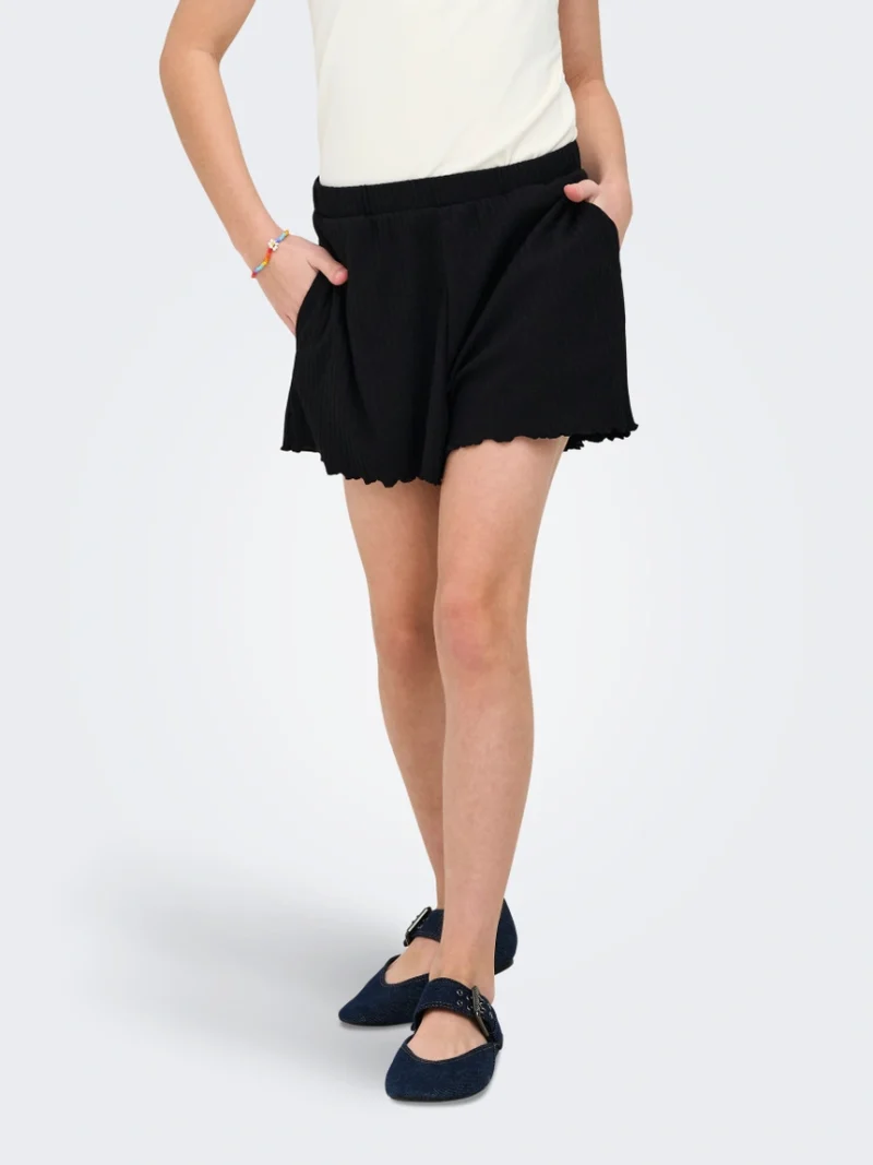 only-kognellawideshortsvdjrsnoos-μαύρος